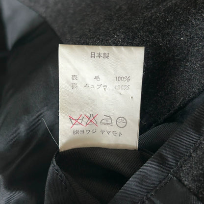 Yohji Yamamoto 88aw Black Grey Double breasted Suit jacket