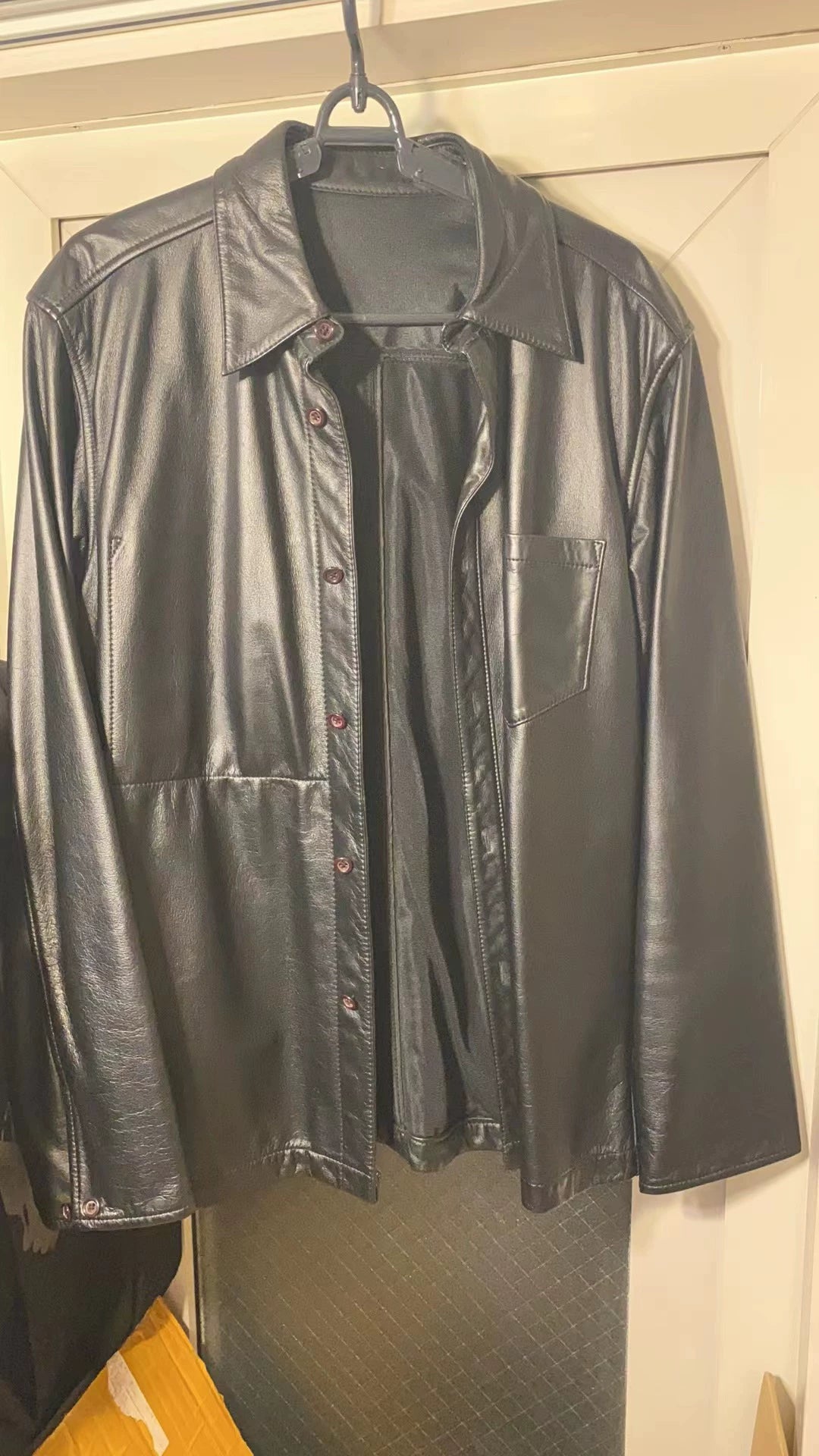 Yohji Yamamoto leather jacket