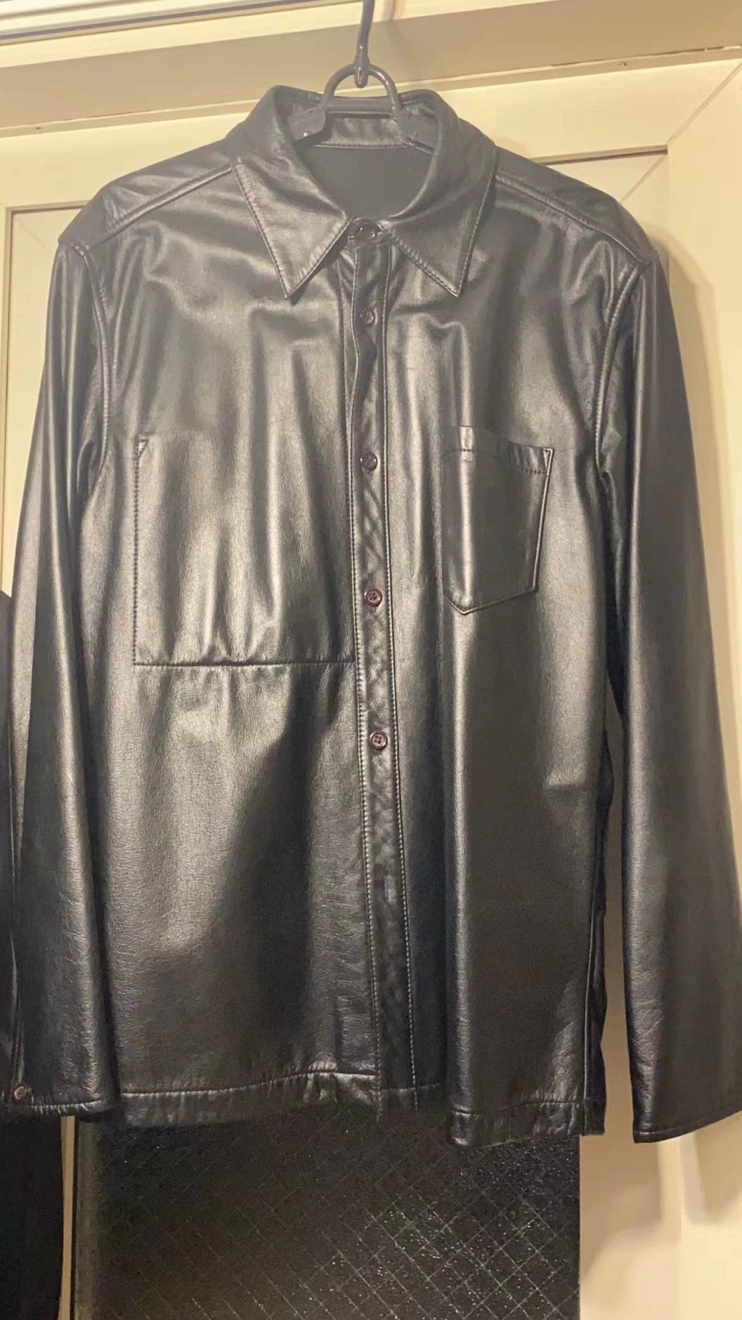 Yohji Yamamoto leather jacket