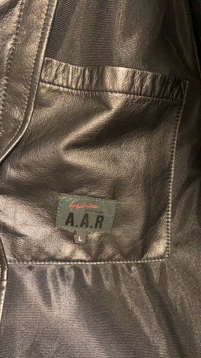 Yohji Yamamoto leather jacket