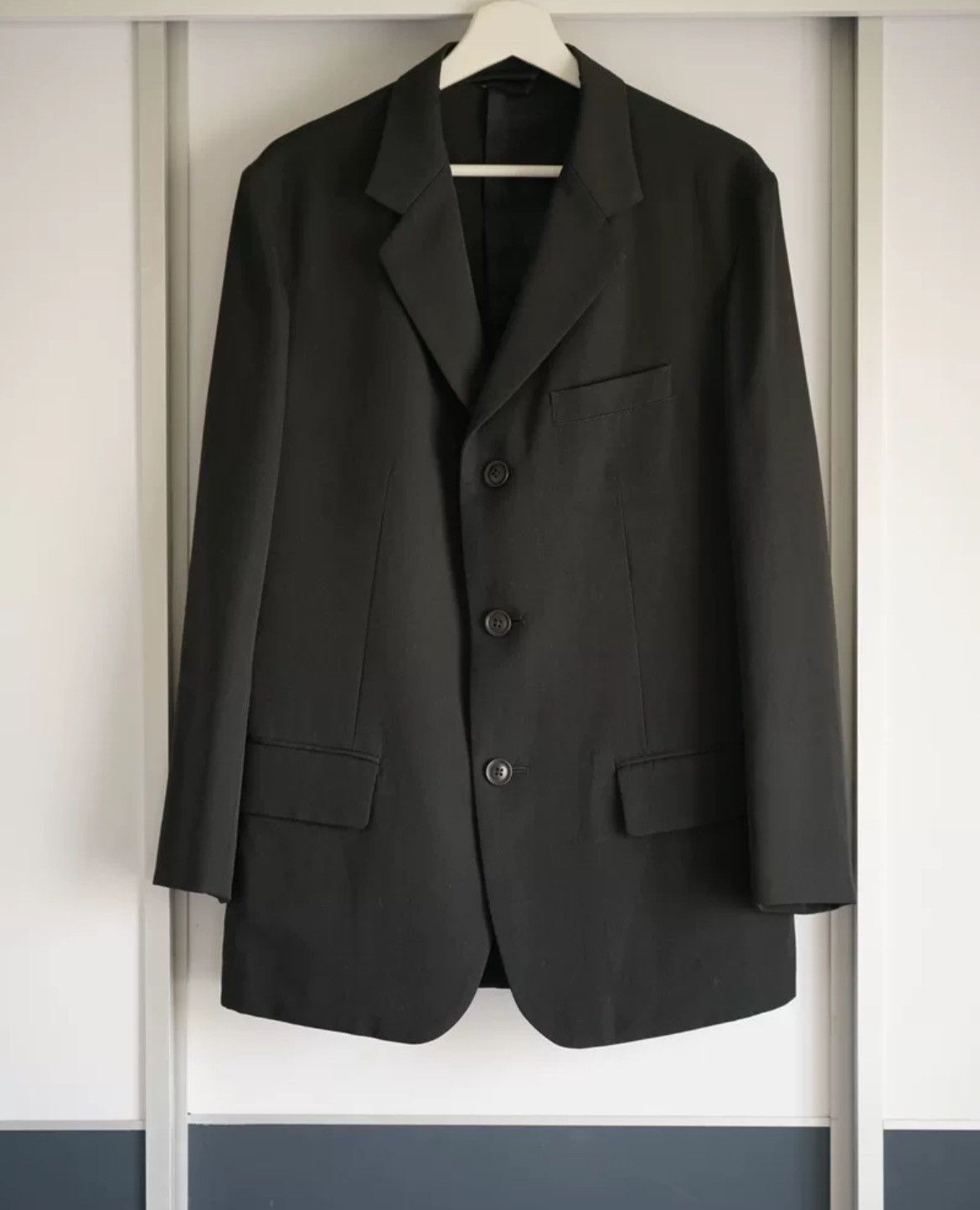 Yohji Yamamoto 15Aw Back Button Fold Suit - DMC