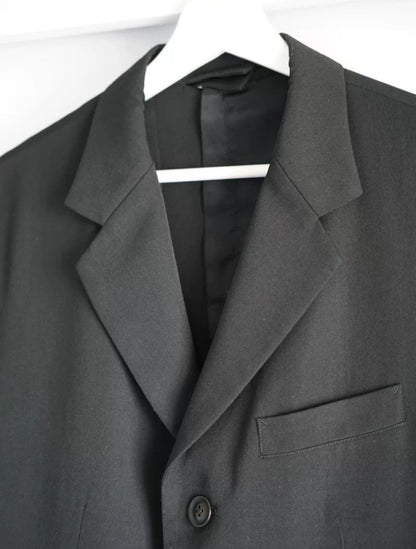 Yohji Yamamoto 15Aw Back Button Fold Suit - DMC