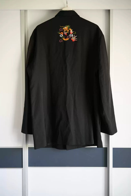 Yohji Yamamoto 04aw First Year Fuji Dragon Embroidered Jacket