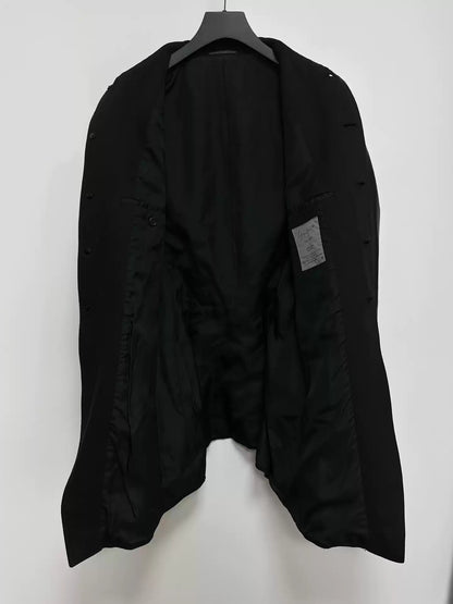 Yohji Yamamoto 96aw Leather Cut Coat