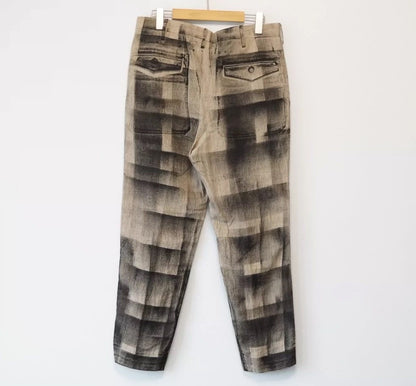 Yohji Yamamoto 15Ss Cat Hand Dyed Pants - DMC