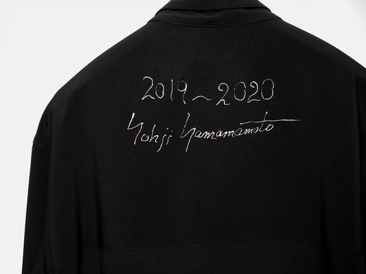 Yohji Yamamoto 2020SS runway triacetate shirt