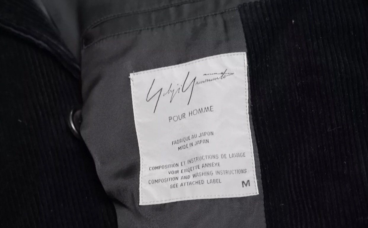 Yohji Yamamoto 93Aw Corduroy Coat - DMC