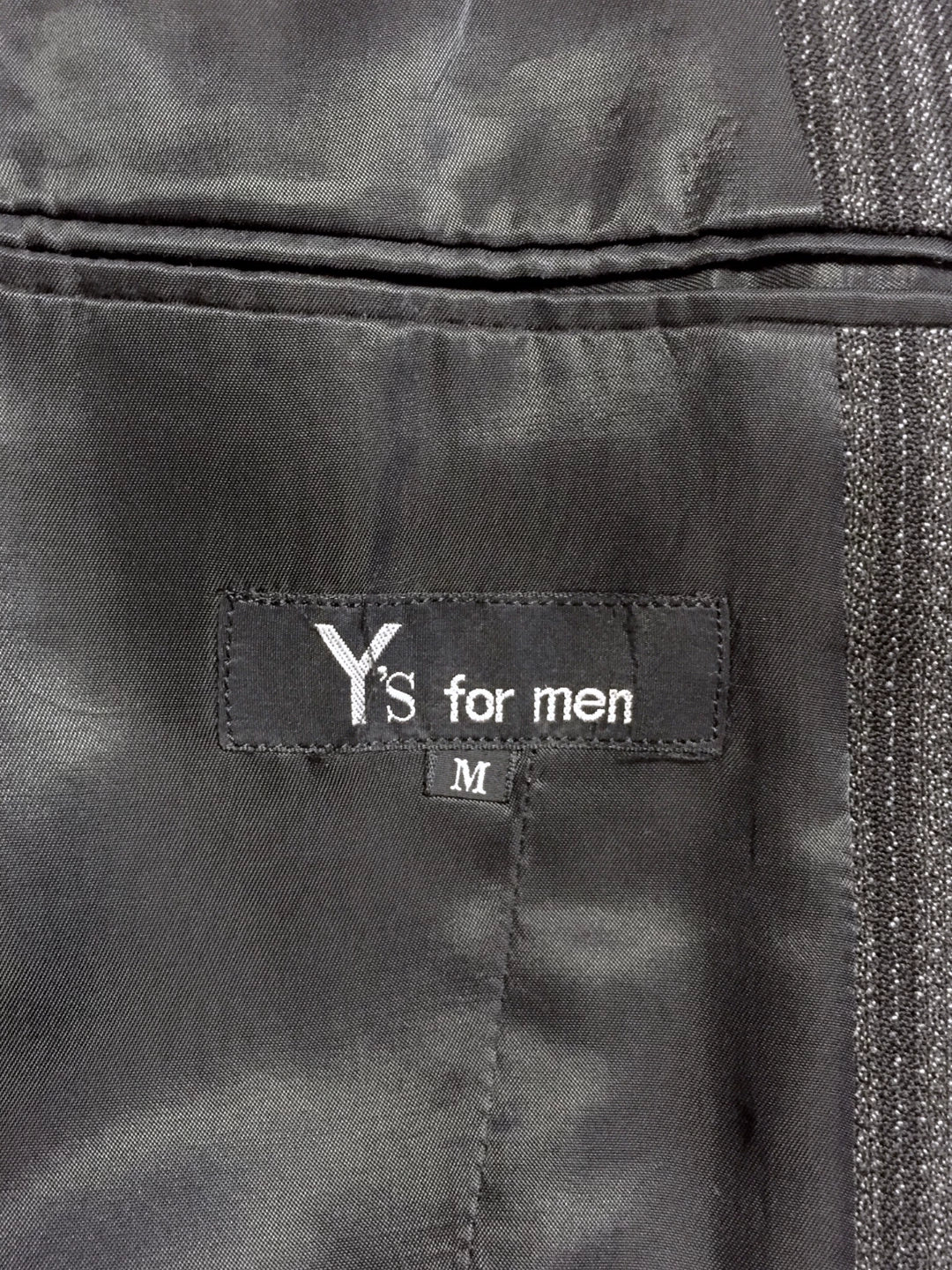 Yohji Yamamoto Y's for Men Line Pattern Suit jacket