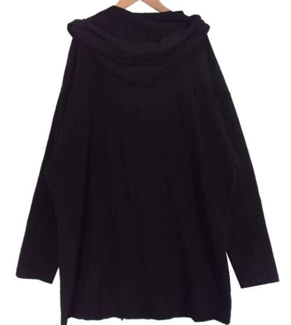 Yohji Yamamoto Wool And Cotton Blend Cape Coat - DMC