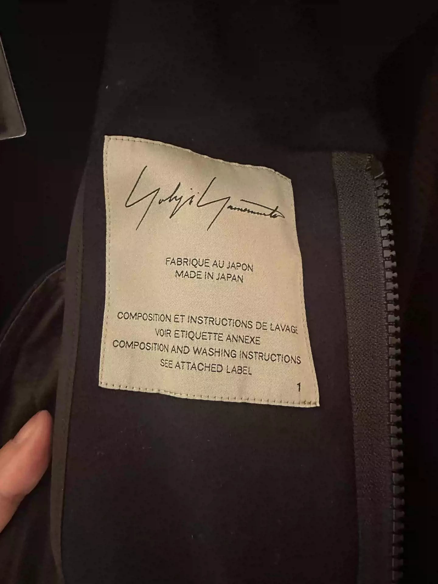 Yohji Yamamoto Mainline Jacket