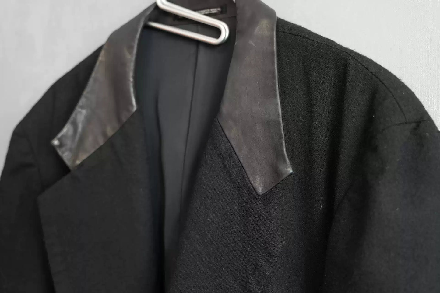 Yohji Yamamoto 03AW Patchwork Patterned Wool Jacket