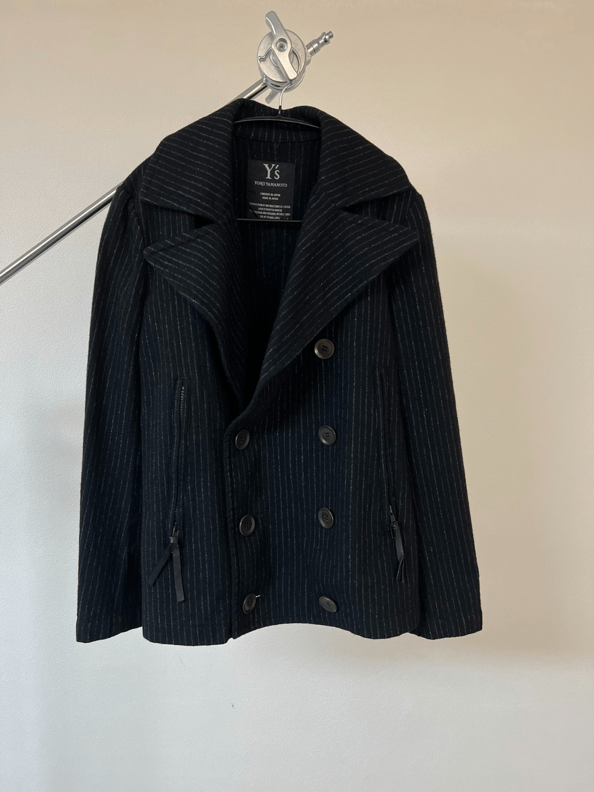 Yohji Yamamoto Y's stripes classic jacket - DMC