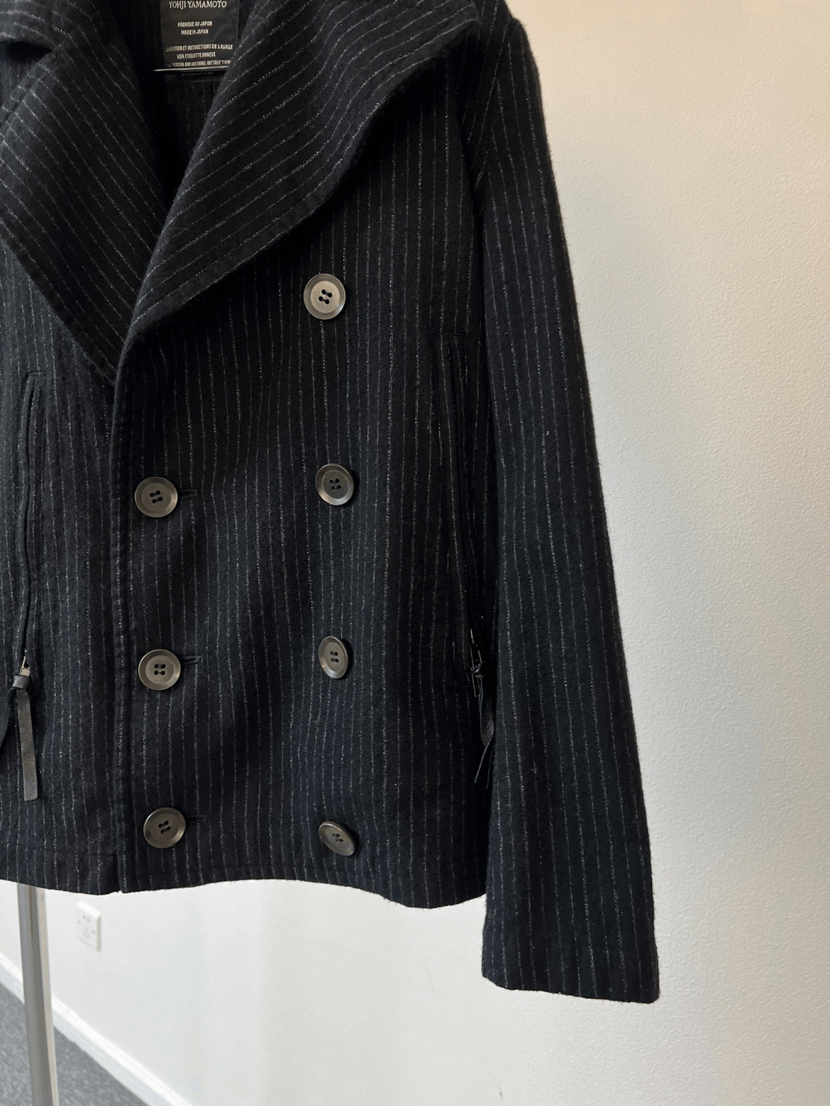 Yohji Yamamoto Y's stripes classic jacket - DMC