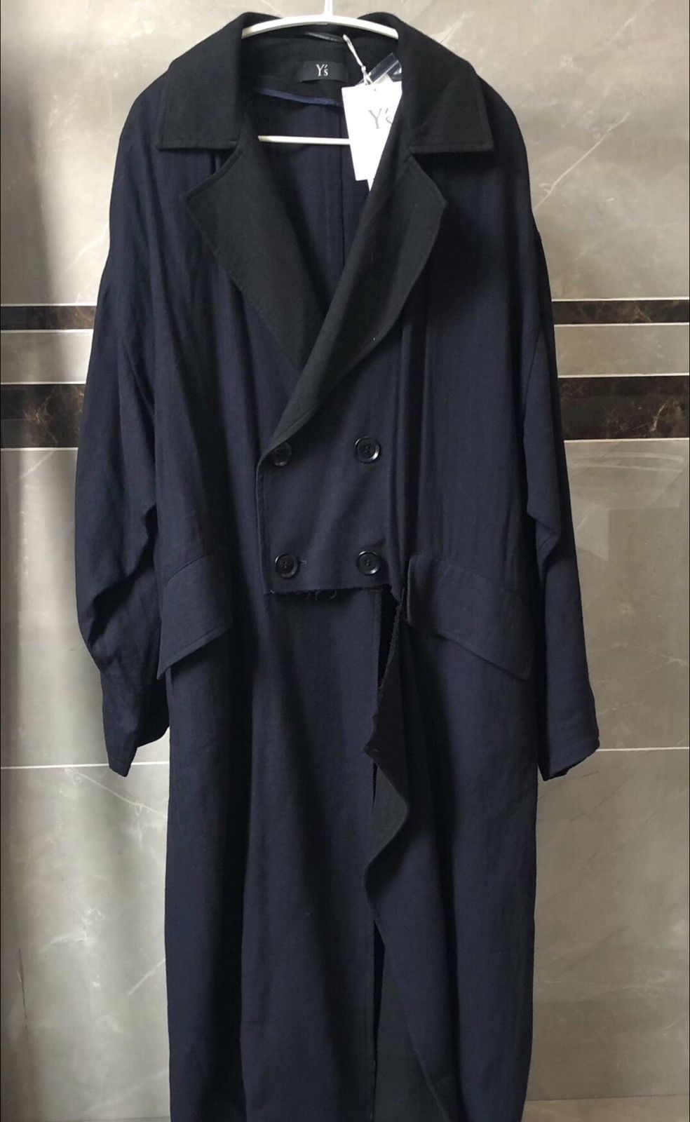 Ys Yohji Yamamoto New Authentic Coat Jacket - DMC