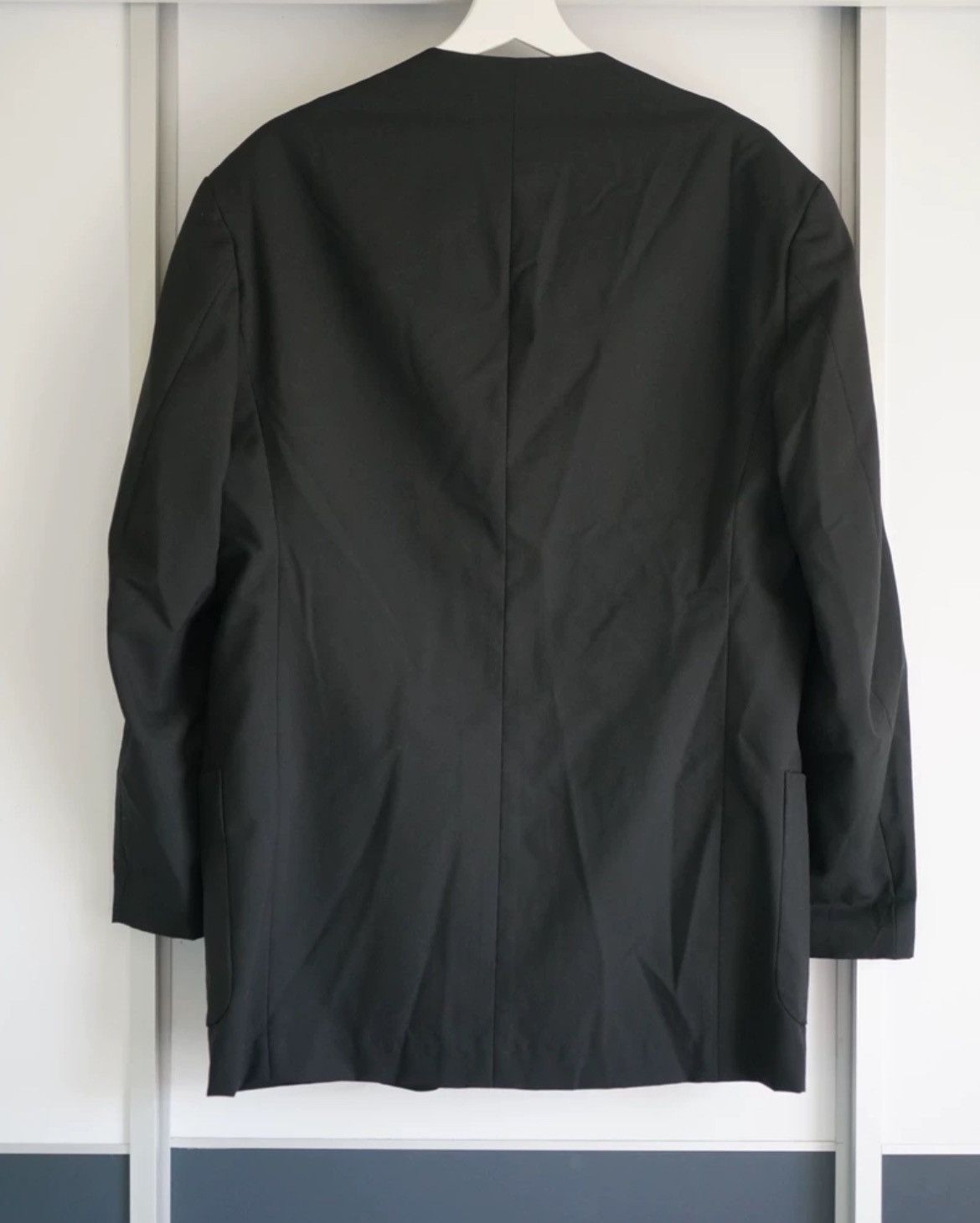 Yohji Yamamoto 95Ss Collarless Blazer - DMC