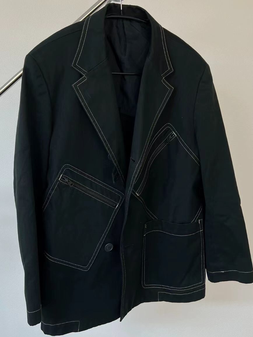 Yohji Yamamoto Ys BrightLine Zipper Suit J - DMC