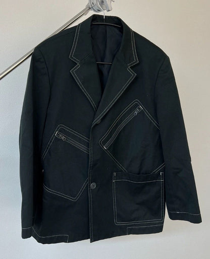 Yohji Yamamoto Ys BrightLine Zipper Suit J - DMC