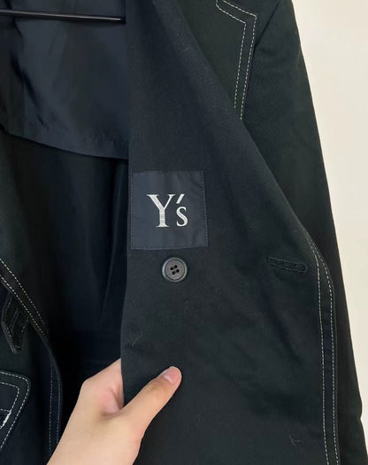 Yohji Yamamoto Ys BrightLine Zipper Suit J - DMC