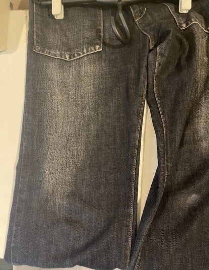 Yohji Yamamoto Black Wash Jeans - DMC