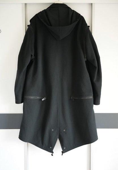 Yohji Yamamoto 19Aw MultiZip Parka Coat - DMC