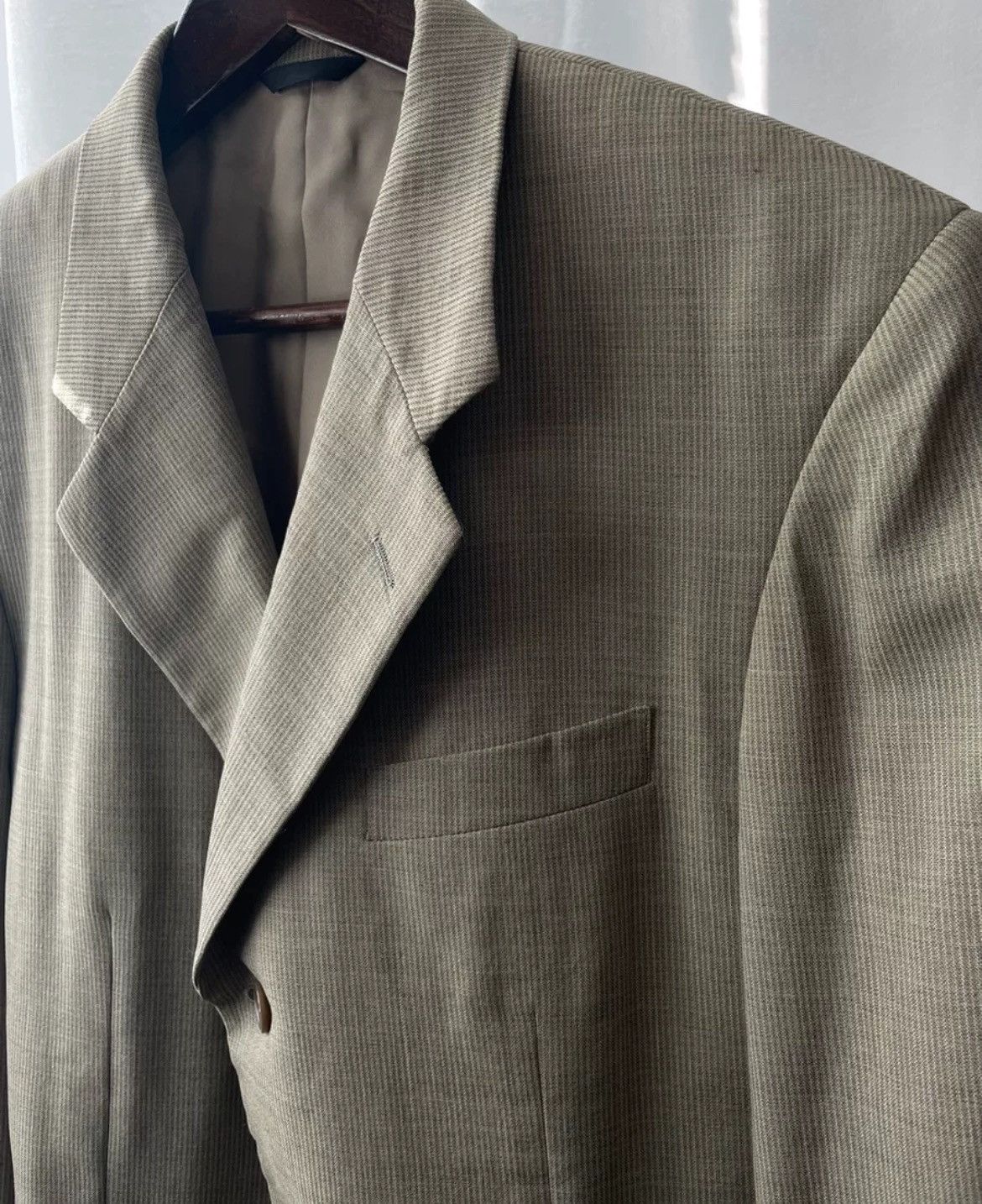 Yohji Yamamot Light Khaki Casual Suit - DMC