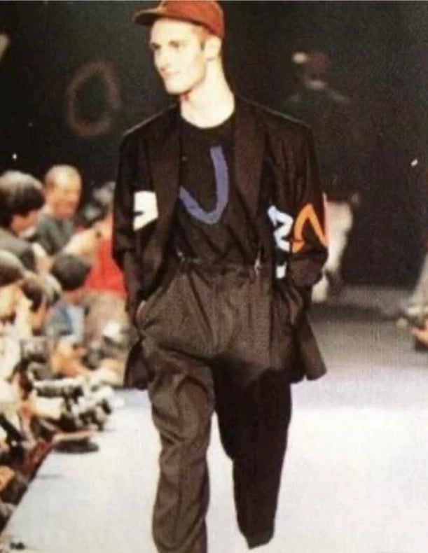 Yohji Yamamoto 90ss letter runway jacket