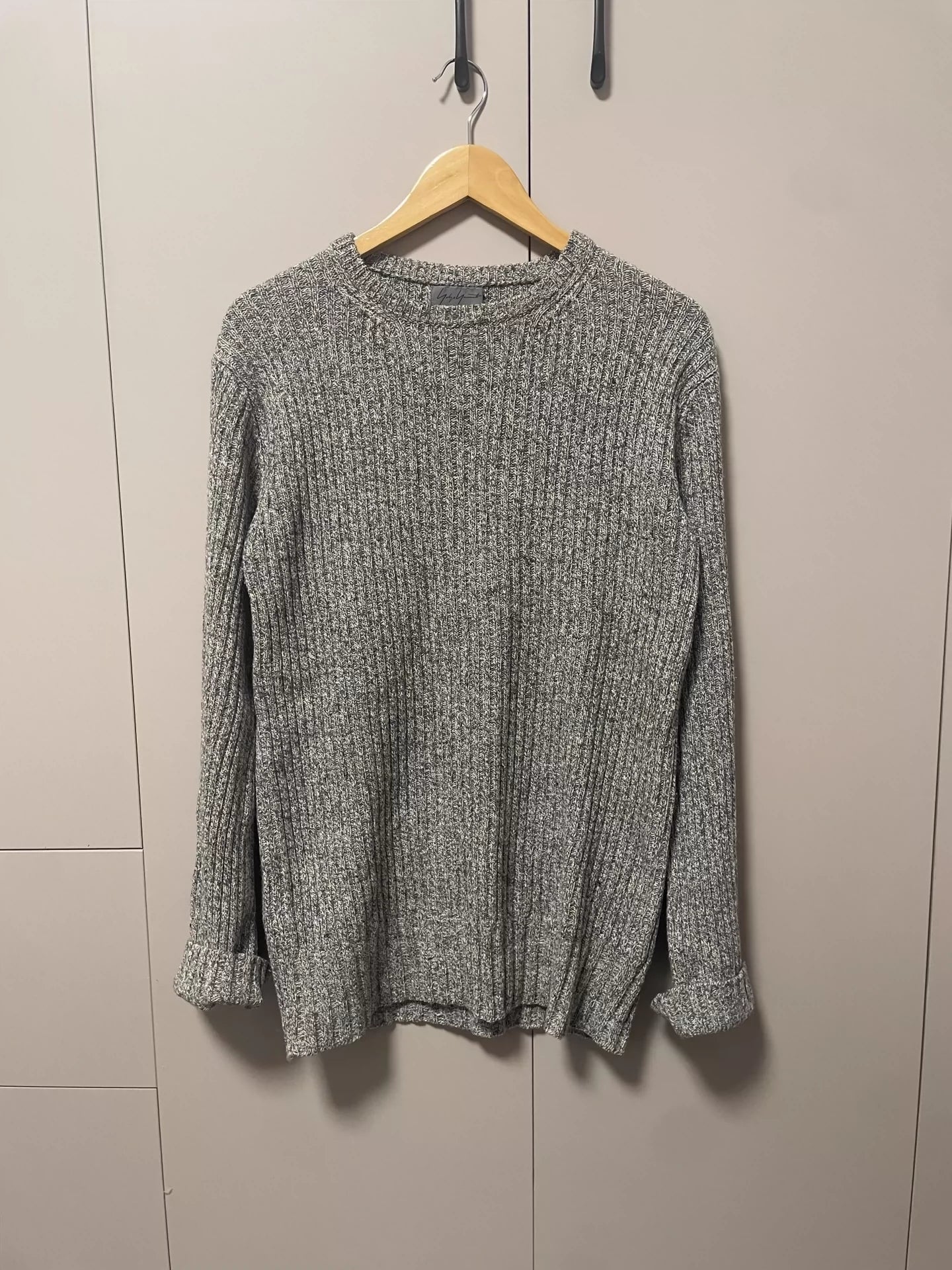 Yohji Yamamoto 2002aw Wool and Silk Blended Sweater