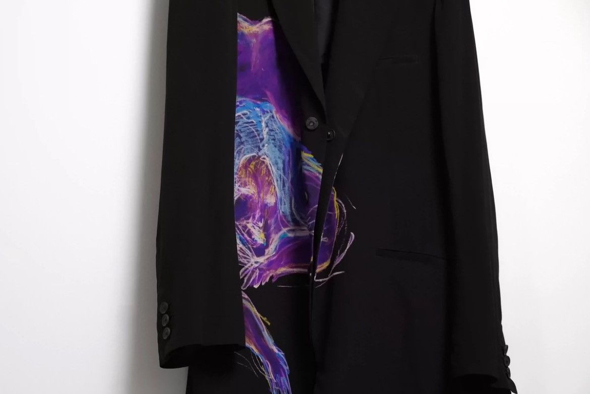 Yohjiyamamoto2019Ss HandPainted Silk Jacket - DMC