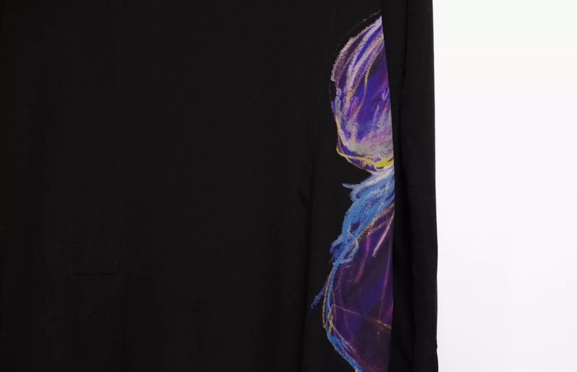 Yohjiyamamoto2019Ss HandPainted Silk Jacket - DMC