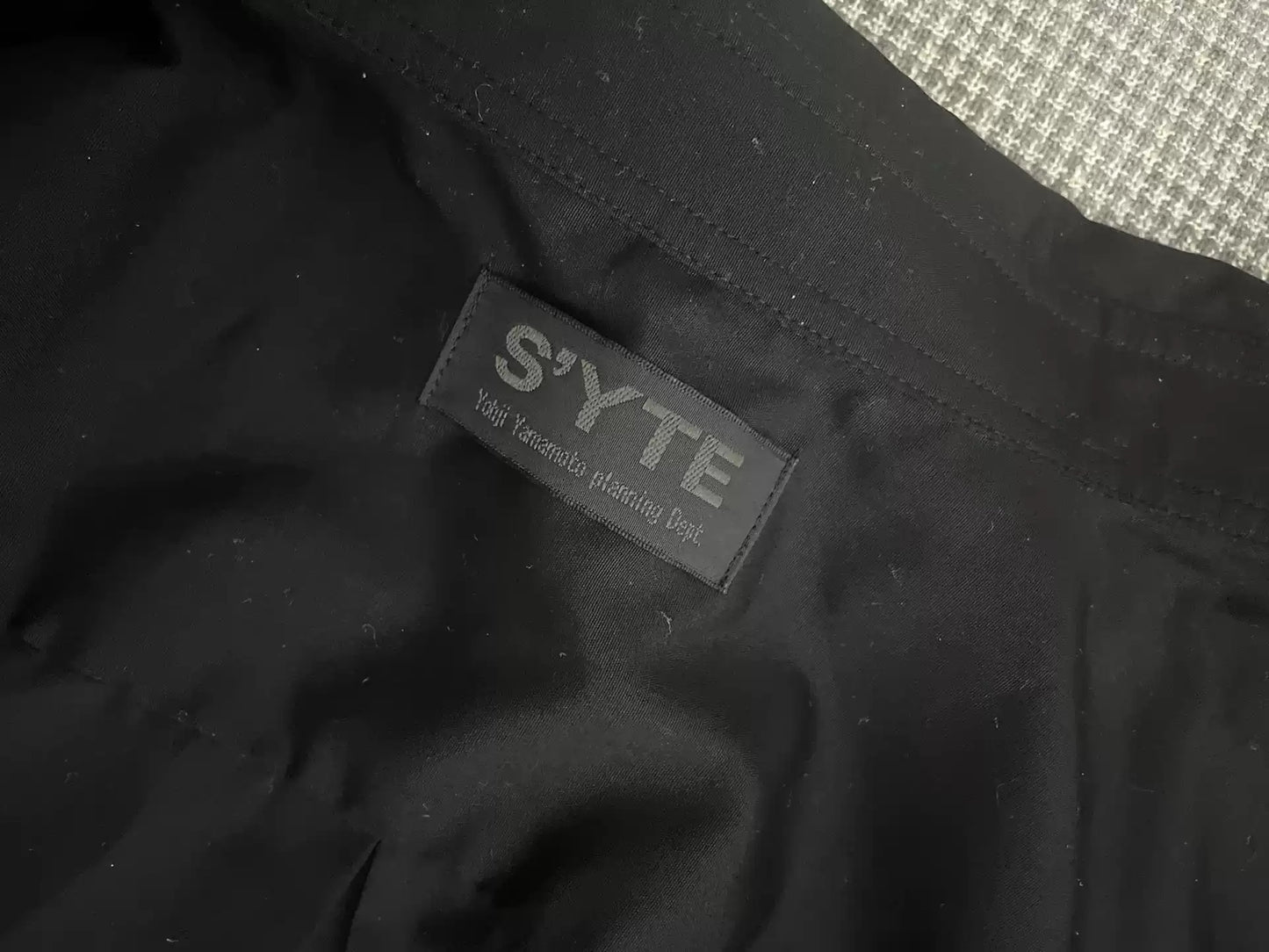 Yohji Yamamoto S'yte SYTE Cotton Classic Mid-length Loose Shirt