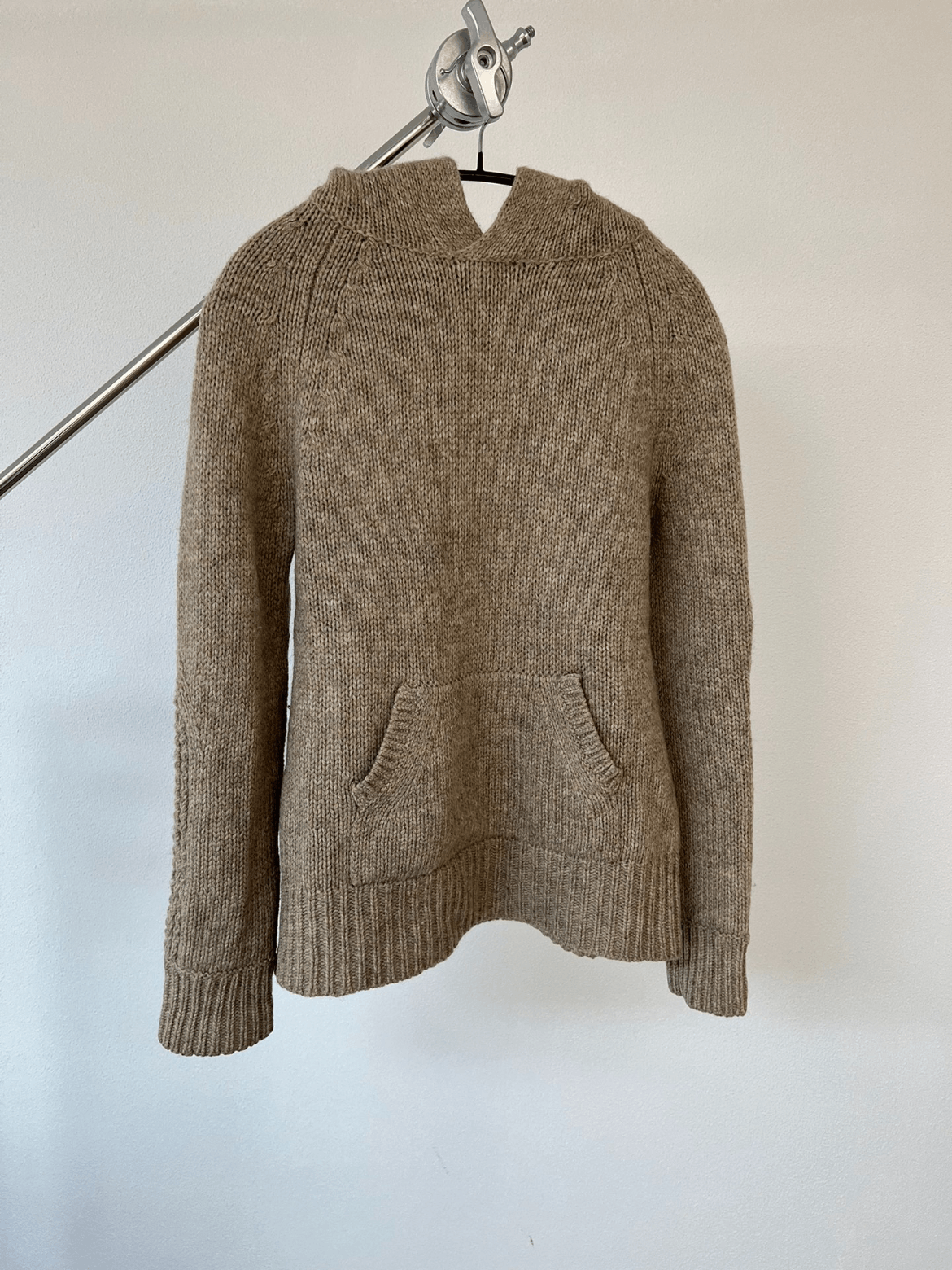 Yohji Yamamoto Y's knitwear hoodie - DMC