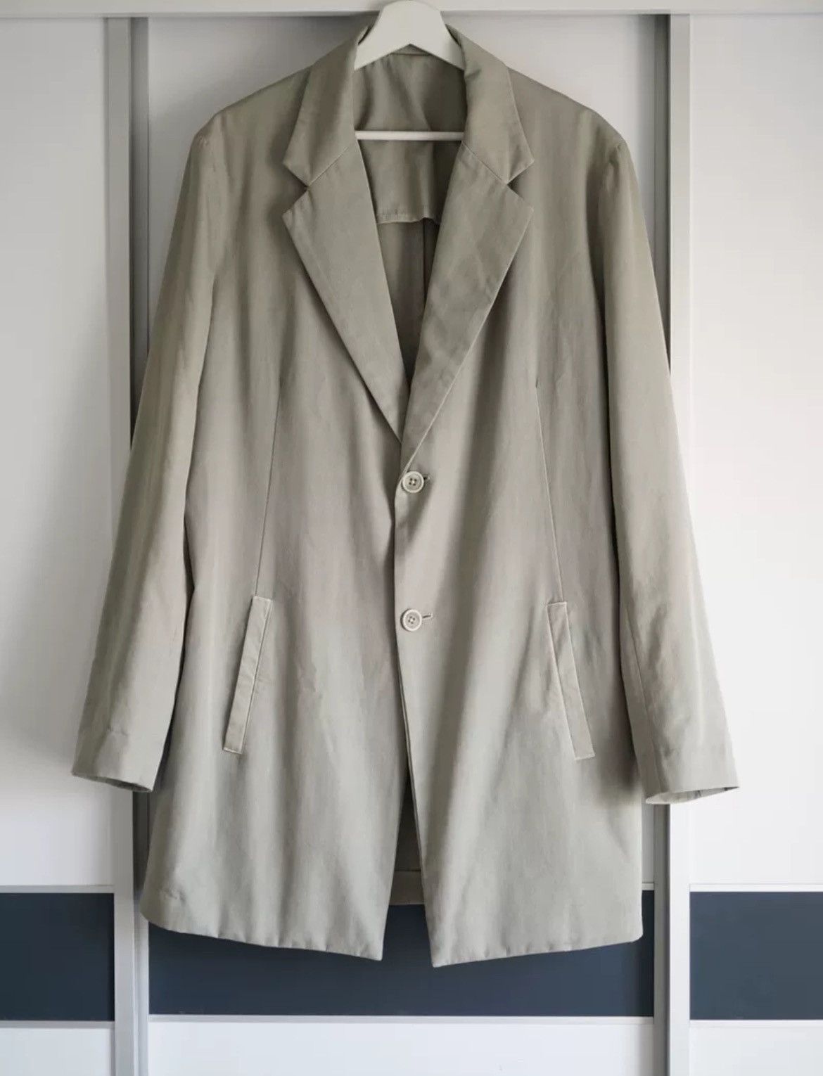 Yohji Yamamoto 02Ss Silk Lined Long Suit - DMC