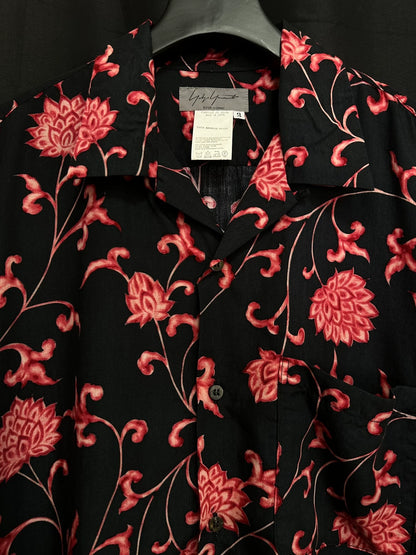 Yohji Yamamoto 01ss Kyoto dyed floral shirt