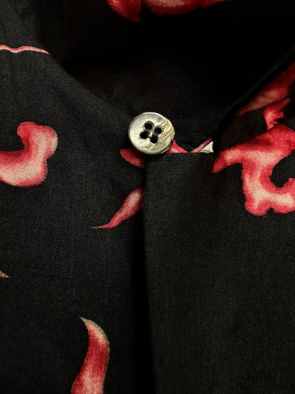 Yohji Yamamoto 01ss Kyoto dyed floral shirt