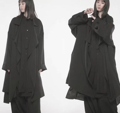 Yohji Yamamoto MidLength Trench Coat - DMC