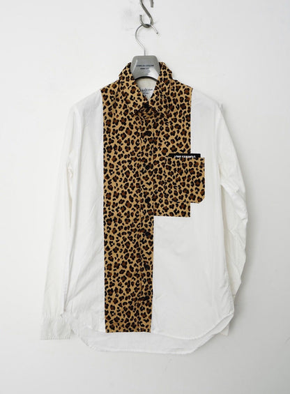 Yohji Yamamoto Leopard Print Collared Shirt - DMC