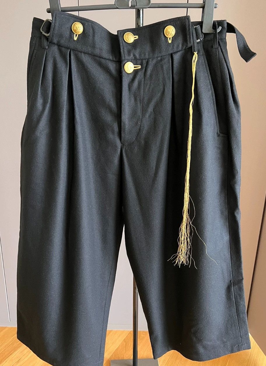 Yohji Yamamoto 19Aw Show Gold Button Pants - DMC