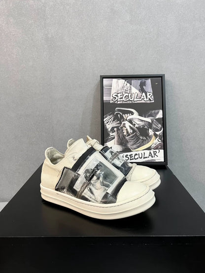 Rick Owens Low Top Canvas Sneakers-yf