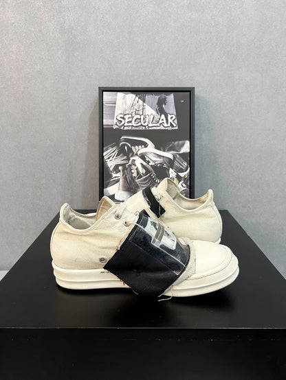 Rick Owens Low Top Canvas Sneakers-yf