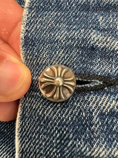 Chrome Hearts x Levi's Black Denim Jacket-yf