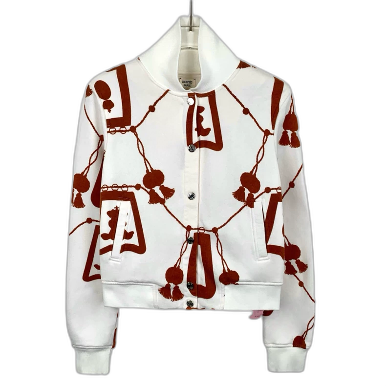 Hermes Lantern Print Cotton Jacket