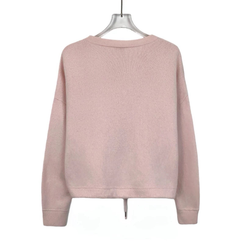 Celine Pink Logo Sweater