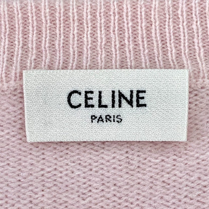 Celine Pink Logo Sweater