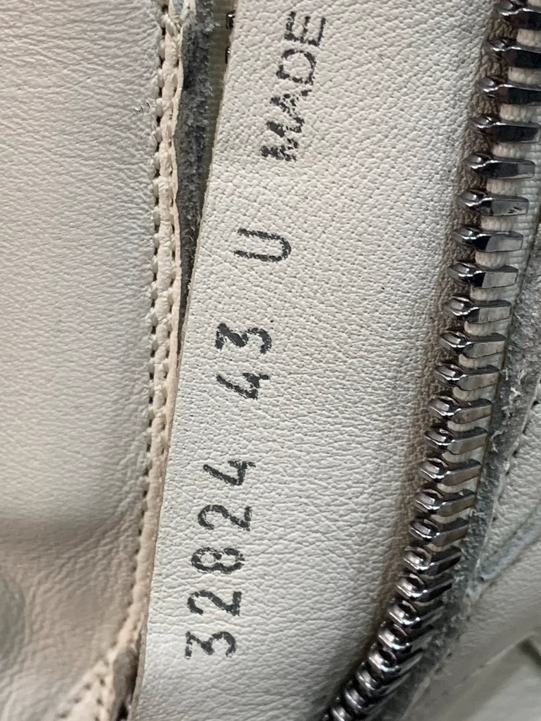 Rick Owens Geobasket Sneakers in Milk Color-yf