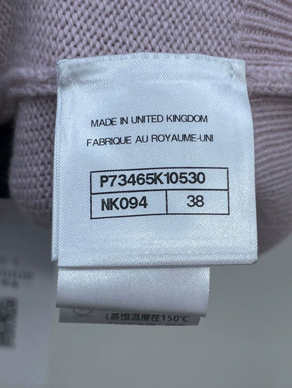 Chanel Pink Knit Cashmere Cami Top