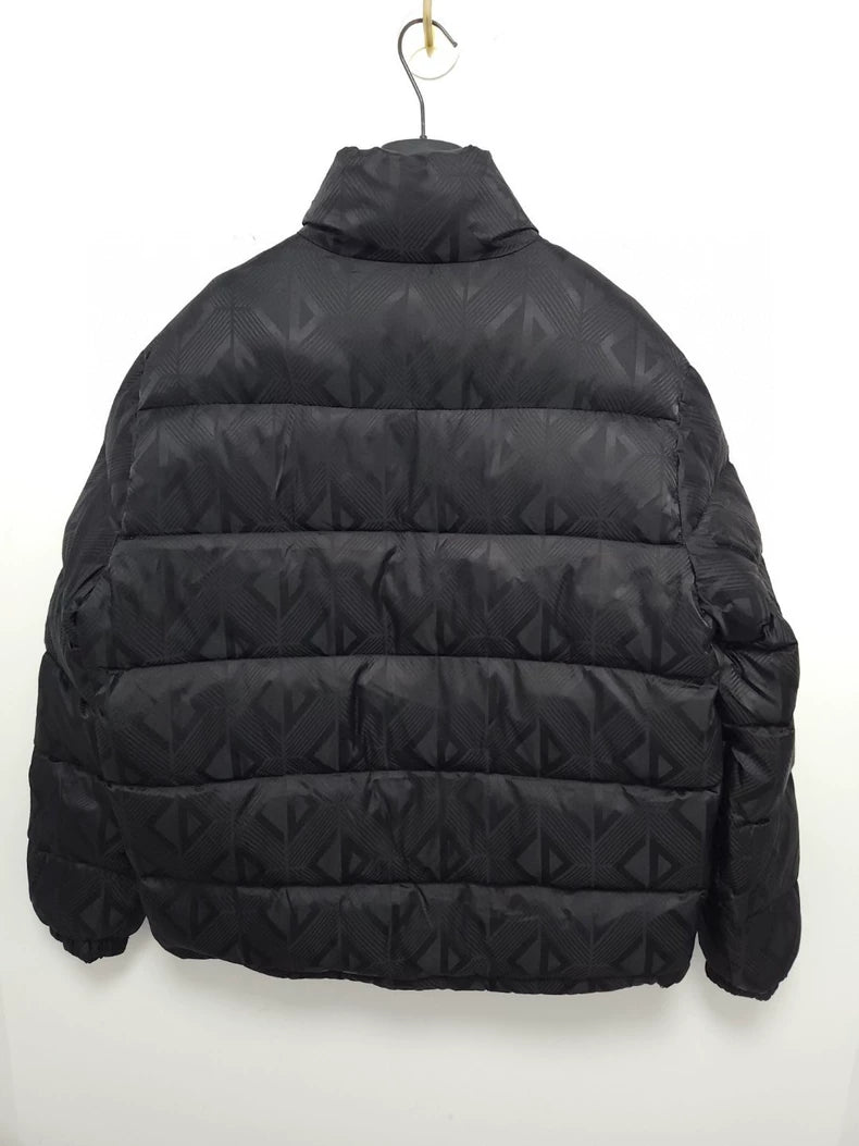 Classic Dior Diamond Pattern Puffer Jacket