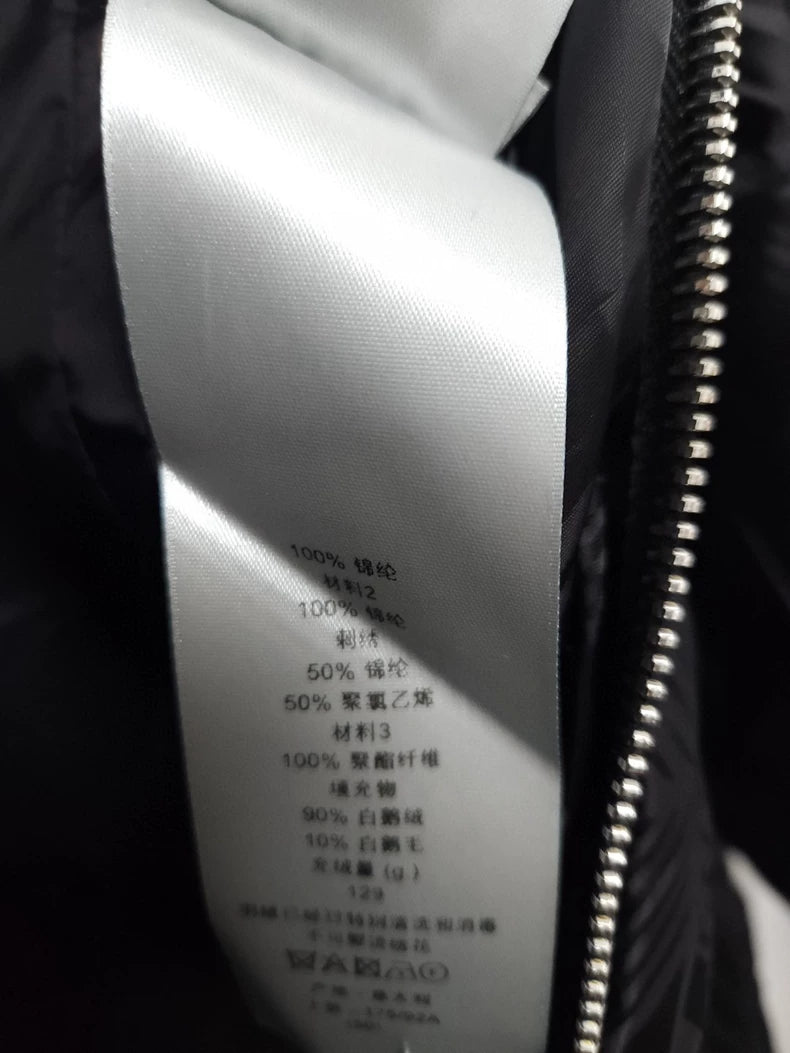 Classic Dior Diamond Pattern Puffer Jacket