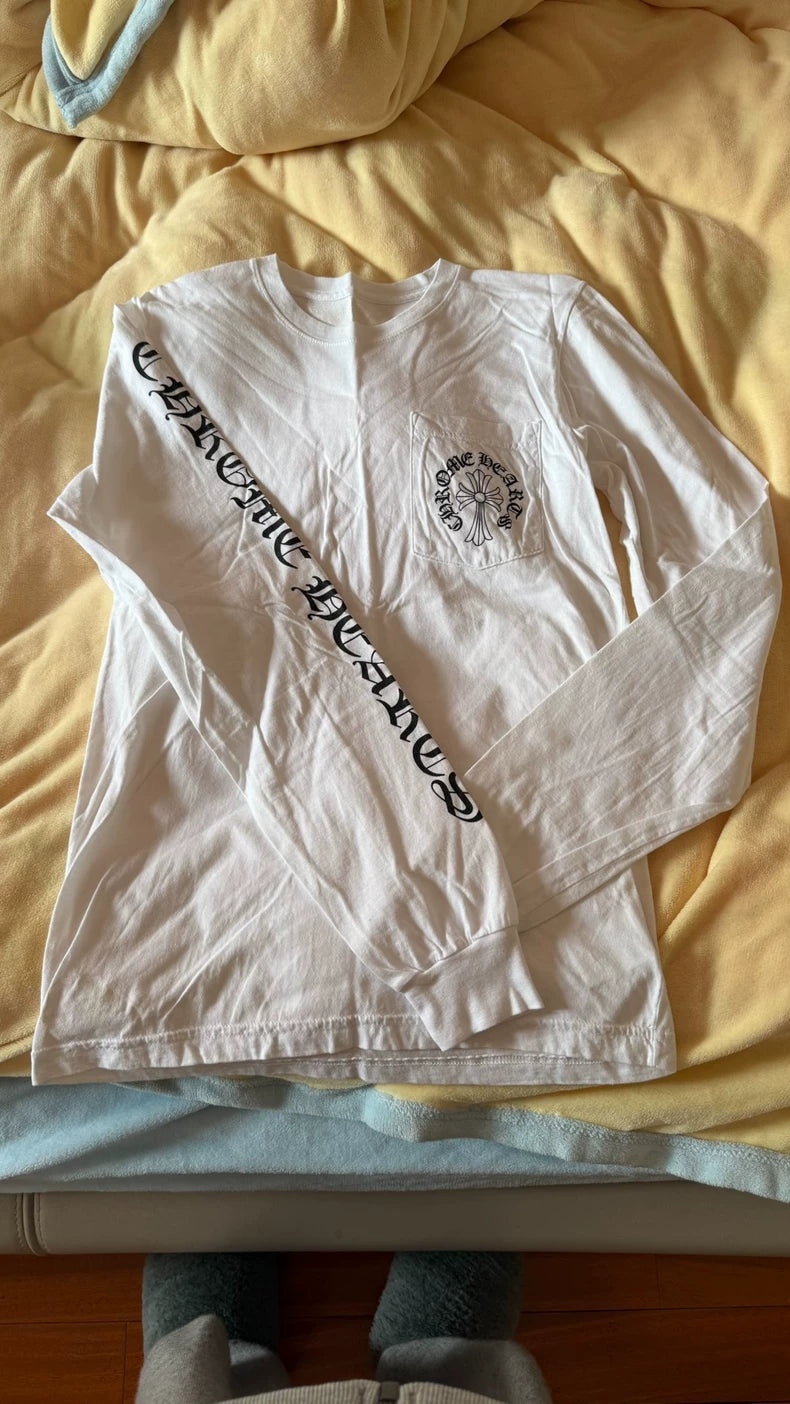 Chrome Hearts Long Sleeve T-Shirt White