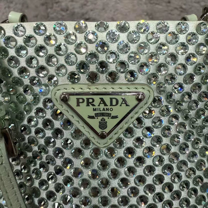 Prada Full Diamond Tote Bag