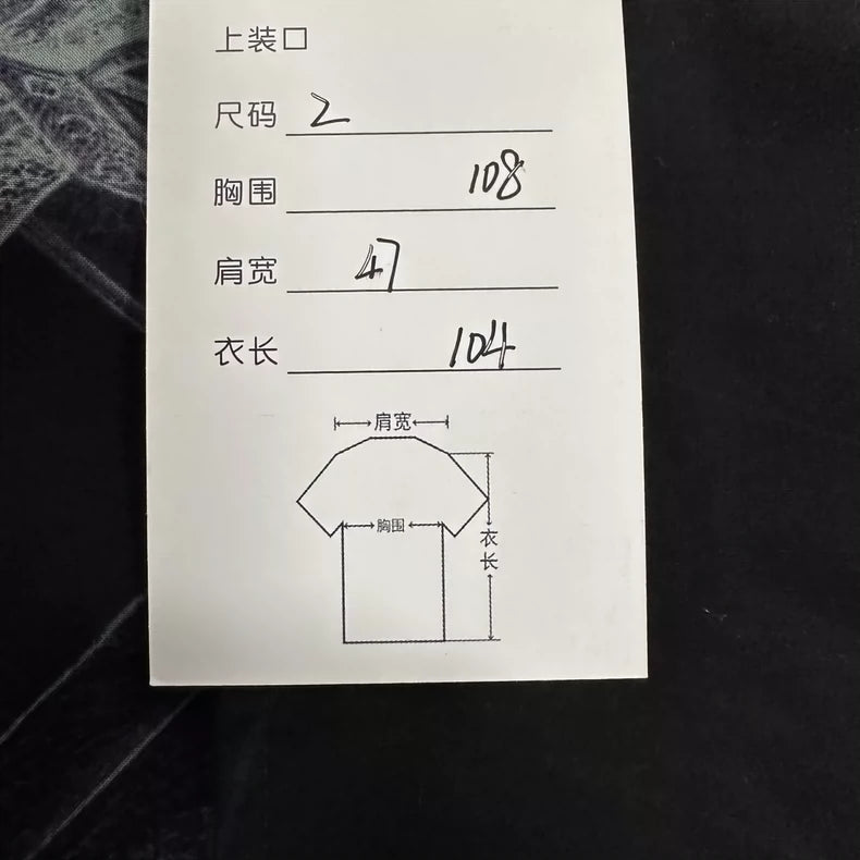 Yohji Yamamoto Long Shirt in Black Design